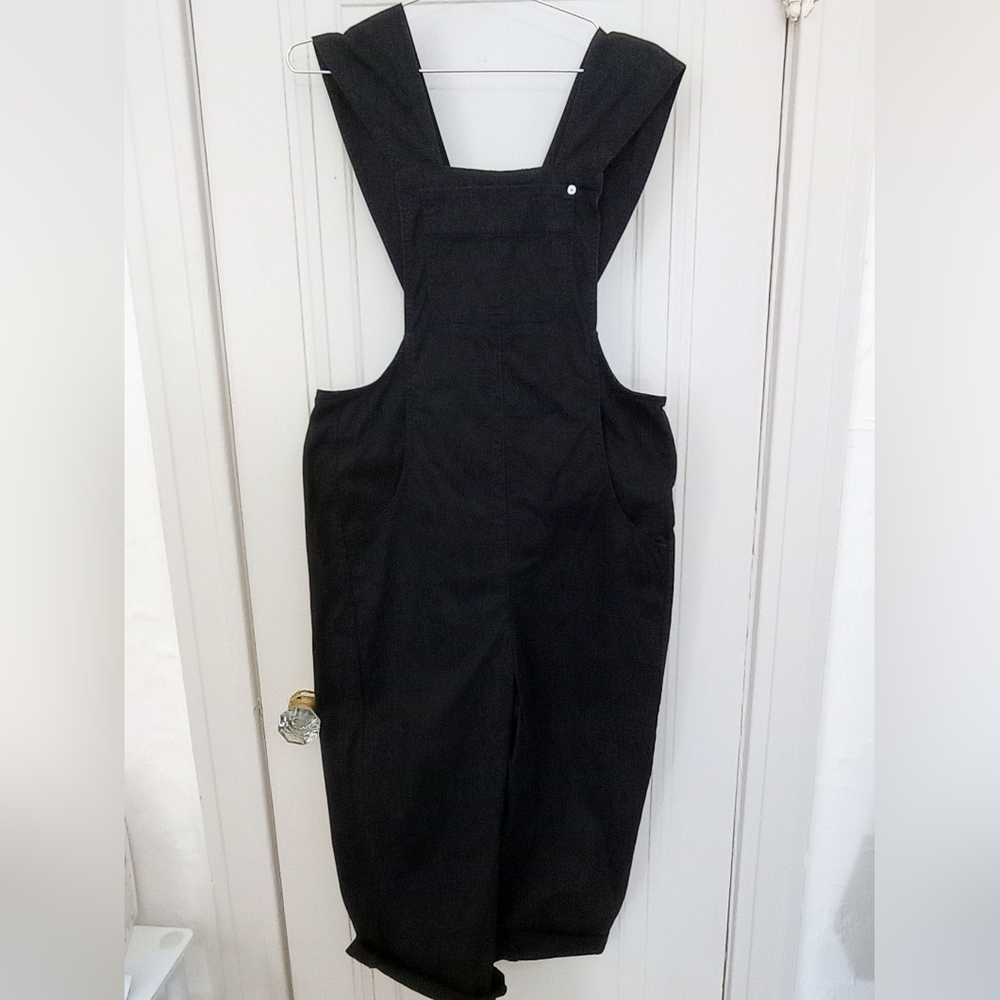 Black Women's Overalls Jumpsuit